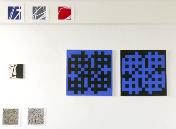 Philip Bradshaw, Installation view, Open Studio 2014